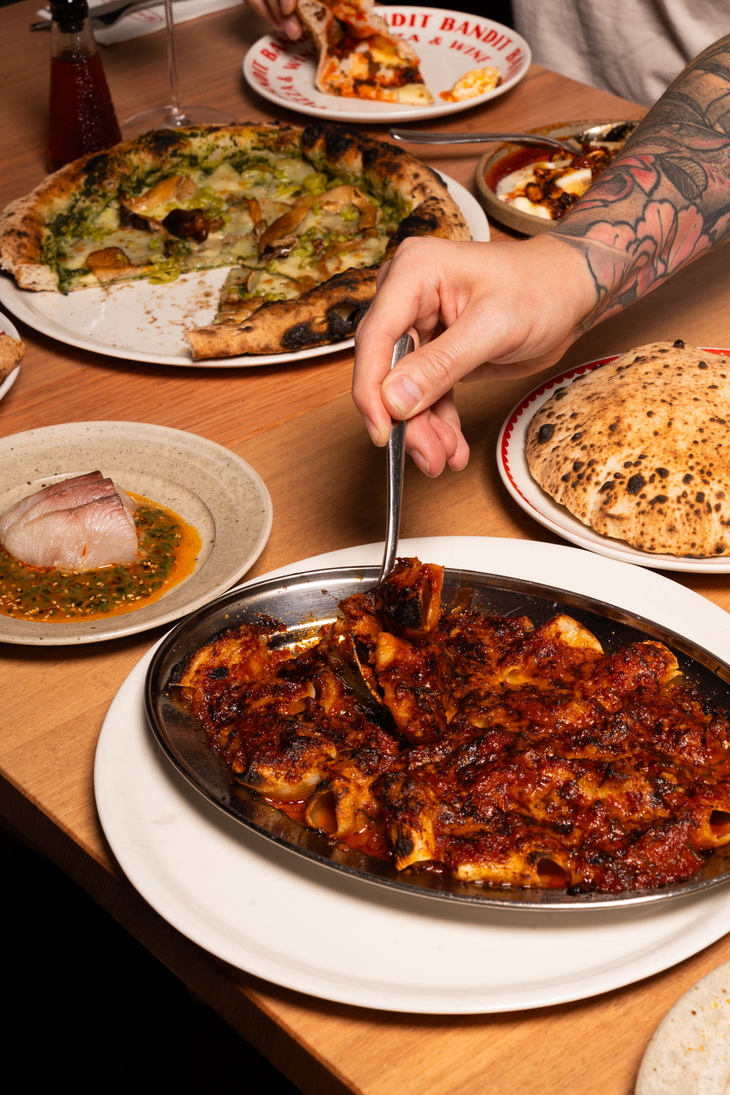 Food Menu - Bandit Pizza & Wine – The Big Easy Group